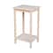 International Concepts Rectangle Portman Accent Table, 16 W, 14 L, 29 in H, Wood, Unfinished OT-42 - alternate 1